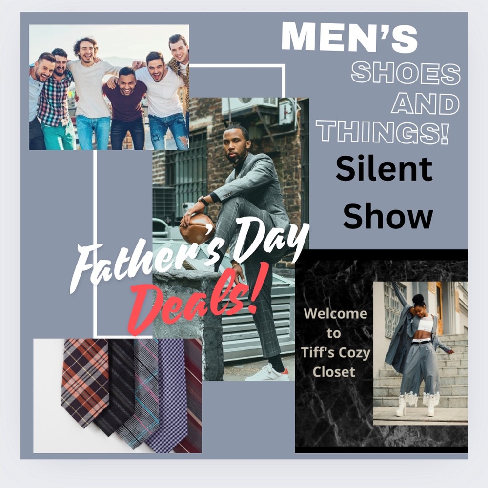 $10 Start! All About Fathers! Check out my show! It’s items for men!